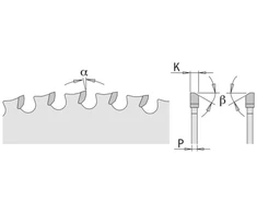 Pjovimo diskas metalui CMT 226; 150x1,6x20; Z32; 0°