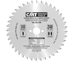 CMT PIŁA TARCZOWA HW D=165 F=20 Z=40 K=2,2/1,6 ALUMINIUM, MOSIĄDZ, KOMPOZYT