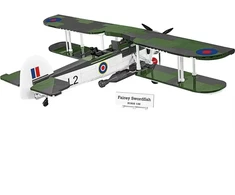 Cobi Kaladėlės istorinio lėktuvo Fairey Swordfish modelis 1:32