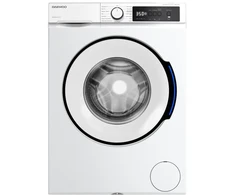 Daewoo Skalbimo mašina WM-FB8514W1A-DE 10843351, 8kg, 1400 aps/min, A, 76dB, 48L, 47kWh, 15 programų, skaitmeninis ekranas