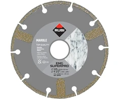 Deimantinis pjovimo diskas, segmentas EMG 115 (4 1/2") SUPERPRO; 30995 RUBI