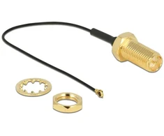Delock antenos kabelis RP-SMA lizdas montavimui > MHF IV/ HSC MXHP32