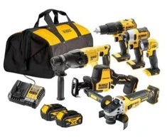 Akumuliatorinių įrankių rinkinys DeWalt DCK607M2-QW; 18 V; 2x4,0 Ah akum.