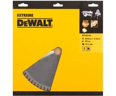 Dewalt DT4218-QZ 305mm 72T Pjūklų ašmenys, C4 karbidas, 30mm skersmuo, 3.2mm pjovimo storis, 1 vnt.