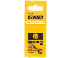 Dewalt Grąžtas EXTREME metalinis grąžtas 1,5mm 2 vnt