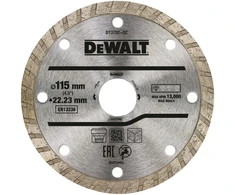 DEWALT TARCZA DIAMENTOWA TUBRO 115mm