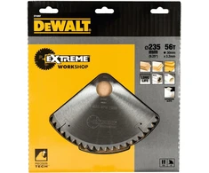 Dewalt Pjūklų diskas DT4097-QZ 235 mm, 30 mm, 56T, TCG, 3.2 mm, 2.2 mm, 1 vnt.