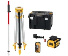Rotacinis lazerinis nivelyras DeWalt DCLE05211RL-XJ