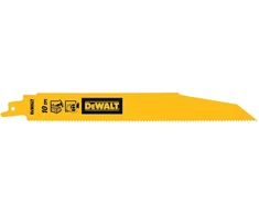 Dewalt stūmoklinis pjūklas DT2490-QZ 203 mm, 25 vnt, bi-metalas, 5-10 TPI, tvirtas dangos, greitas medžiagos pašalinimas