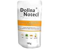 Šunų Maistas - DOLINA NOTECI Premium Drėgnas Anties Su Moliūgu 150g Be Glitimo
