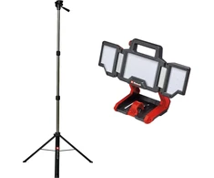 Einhell Akumuliatorinė Lempa TP-CL 18/3000 Li Set - Solo, 18V, 60 LED, 3000 Lm, 10m, 5700 K, stovas 85-170 cm