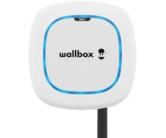 Elektromobilių įkrovimo stotelė „Wallbox“ | „Pulsar Max“ | 22 kW | „Wi-Fi“, „Bluetooth“ | 7 m | Baltas