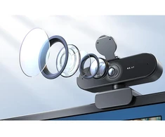 Interneto kamera – Emeet SmartCam Nova 4K interneto kamera (Ultra HD 4K, 73° matymo kampas, du mikrofonai)