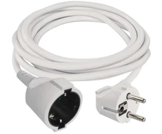 Emos Ilgintuvas P0123R, 3 m, 1×2P+PE SCHUKO, 3 680 W, PVH, vaiko apsauga