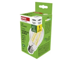 EMOS Filament A60 7,2W E27 neutrální bílá