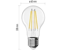 Emos GP MET LED žárovka A60 E27 5W neutrální bílá