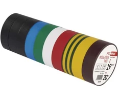 Emos Insulating tape PVC 19mm / 20m colour mix 10Ks