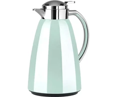 Emsa Campo vakuuminis ąsotis F4130300, 1 l, mėtų spalva, nerūdijantis plienas, stiklas, hermetiškas, dangtis, rankena