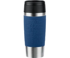 Emsa TRAVEL MUG Classic Thermo Mug (dark mėlynas/stainless steel, 0.36 liters)