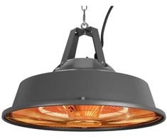 Eurom Partytent Heater Sail Pilkas pakabinamas infraraudonųjų spindulių šildytuvas palapinei 1500W IP24 carbon iki 15m2 pilka