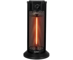 Eurom Po stalu šildytuvas 333589, 900 W, anglies lemputė, IP24, 360° šilumos spinduliavimas, 180 cm maitinimo laidas