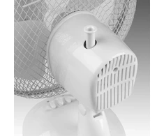 Eurom VT9 Blanc stalinis ventiliatorius patalpų vėsinimui 25W 22cm osciliacija 2 greičiai kompaktiškas balta