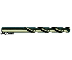 EXACT GMBH Grąžtas metalui Exact 74042; DIN 338; HSSE-Co5; 4,2x75 mm; 10 vnt.