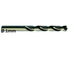 EXACT GMBH Exact Metalinis grąžtas DIN338 HSSE-Co5 74010, Ø1mm, 10 vnt.