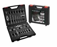 EXACT GMBH Sriegimo rinkinys M3-M12 Starterkit "Metal" 35 vnt., Exact