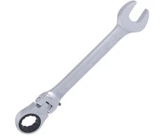 Kombinuotas raktas su terkšle KS Tools Gear+Flex; 19 mm