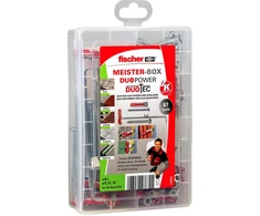 fischer 540093 - Screw &amp; wall plug kit - Concrete - Plasterboard - Plastic - Steel - Wood - 45 pc(s) - Box
