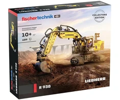 Fischer Technik Fischertechnik Liebherr R 938 surinkimo rinkinys 576450, 10 metų ir vyresni, 689 dalys, pneumatinis kompresorius