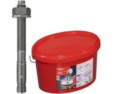 Fischer varžtas inkaras FAZ II Plus 12/20 R 568864, 12 mm x 119 mm, 80 vnt, plienas, ertmės tvirtinimas, betonas