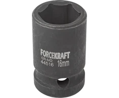 Forcekraft Smūginė galvutė 1/2'' 16mm (6-kampė)