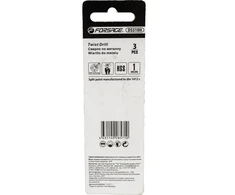 Grąžtas Forsage Pašaro gręžtuvas DRILL SET 1mm 10 vnt. METALO GRĄŽIAI plastikiniame dėkle