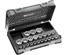 Galvučių komplektas Facom S.401B; 8-32 mm; 1/2''; 22 vnt.
