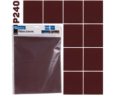 Geko Šlifavimo audinys – lapas 230x280 mm P240 (10/500)