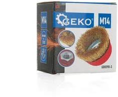 Geko Žalvarinis priekinis vielinis šepetys 100mm/4'' M14 (50)