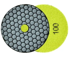 Geko Poliravimo diskas sausam akmens masės gaminių šlifavimui 100 mm GR100 (5/250)