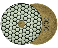 Geko Poliravimo diskas sausam akmens masės šlifavimui 100 mm GR3000 (25/250))