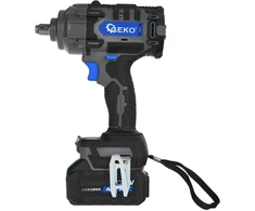 Geko Smūginis veržliasukis akumuliatorinis bešepetėlis 850 Nm 2x4.0Ah 21V (4) (5903418307141)