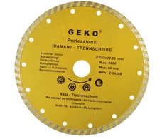 Geko tarcza diamentowa 180mm turbo (G00262)