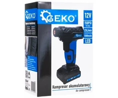 Automobilinis kompresorius Geko Pompka - akumuliatorinis kompresorius 12V LCD (0,2-10,3 BAR) (20)