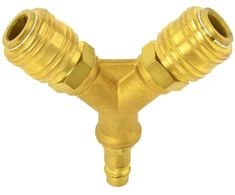 Geko Pneumatinis skirstytuvas-trišakis su jungtimis 1/2'' (100)