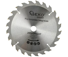 Geko tarcza do drewna 205x20x24T (G00095)