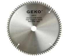 Geko Wood diskas 230x22x80T(50)