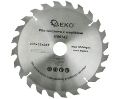 Geko Tarcza do drewna 230x32x24T(54)
