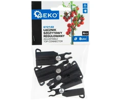 Geko Sodo reikmenys Reguliuojama viršutinė jungtis 8 mm strypams, 4 vnt./pak. (100)