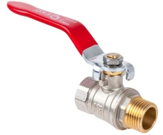 Geko Rutulinis vožtuvas 1/2'' WZ DN15 su sandarikliu ir rankena G70220