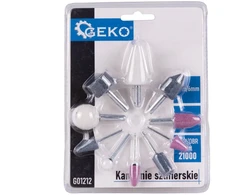 Geko Šlifavimo akmenys 3mm/6mm 10 vnt. (20/80)